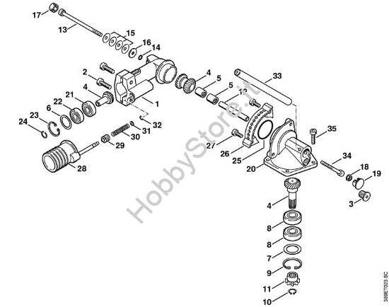 FH Riduttore angolato 0° - 90° Attrezzi accessori FH 0° - 90° della marca STIHL