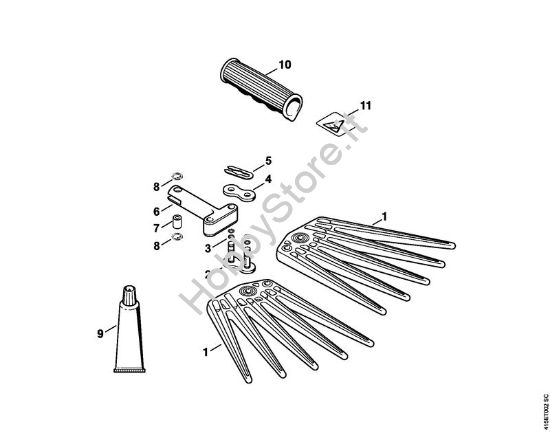 Rastrello Attrezzi accessori SP della marca STIHL