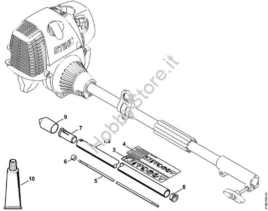 BF-KM Stelo Attrezzi di applicazione (-KM) BF-KM della marca STIHL
