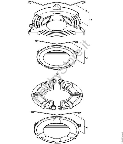 Riparo per trasporto Attrezzi di applicazione (-KM) FS-KM - 4180 della marca STIHL