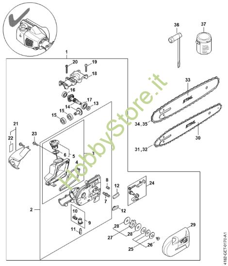 Picture of Riduttore 3/8'' 7Z HT-KM