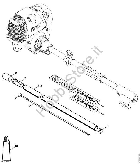 KB-KM Stelo Attrezzi di applicazione (-KM) KB-KM della marca STIHL