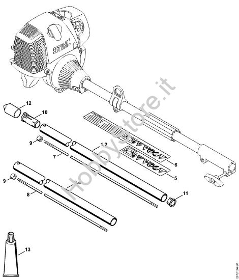 KW-KM Stelo Attrezzi di applicazione (-KM) KW-KM della marca STIHL