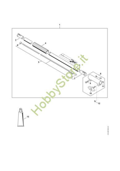 Picture of Prolunga dello stelo 1 m HT-KM KM 111 R