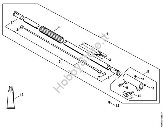 Prolunga dello stelo 1 m HT-KM Motori Kombi (KM) KM 55 RC-E della marca STIHL