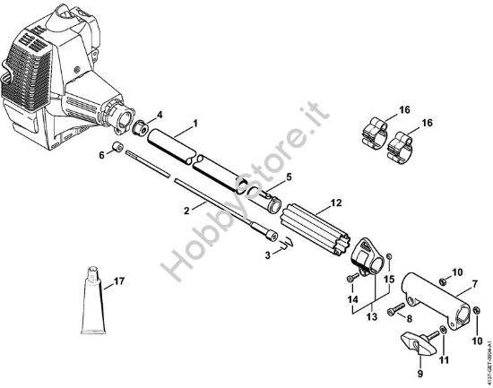 Stelo Motori Kombi (KM) KM 85 R della marca STIHL