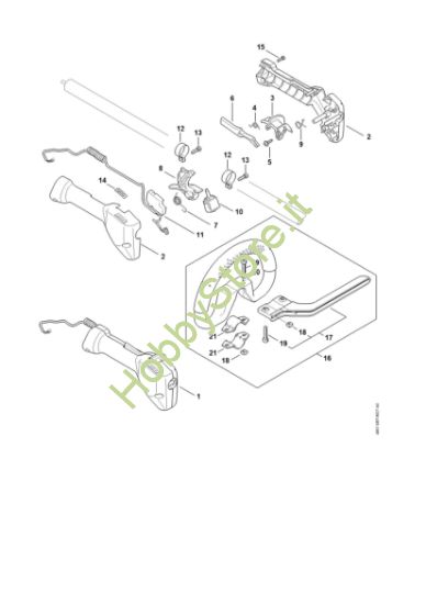 Picture of Impugnatura di comando KMA 130 R