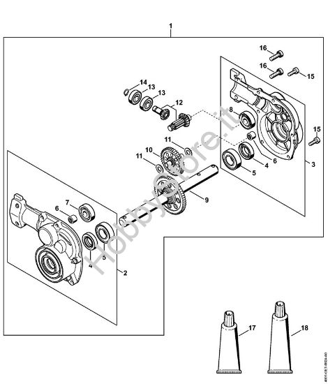 Riduttore MultiMotore (MM) MM 55 della marca STIHL