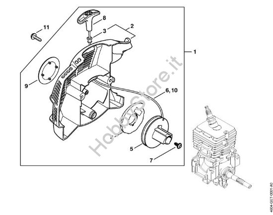 Dispositivo di avviamento MultiMotore (MM) MM 56 della marca STIHL