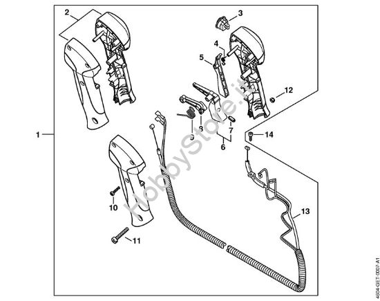 Impugnatura di comando MultiMotore (MM) MM 56 della marca STIHL