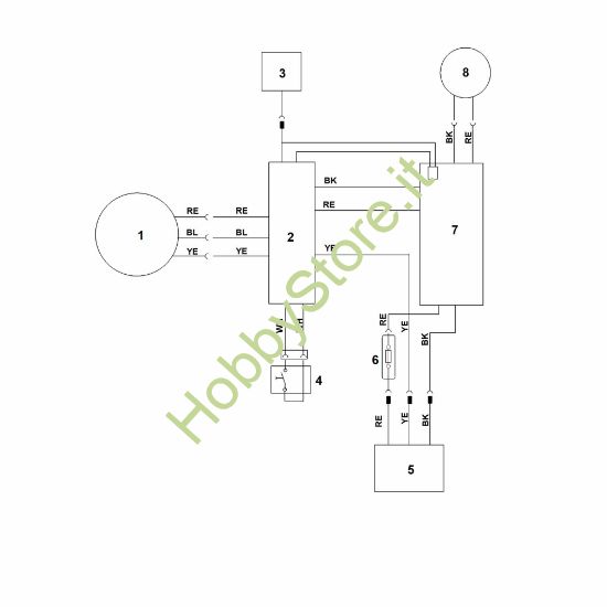 Picture of E - Schema elettrico MVP 600.1 V