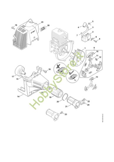 Picture of Impianto di accesione, Frizione KW 85