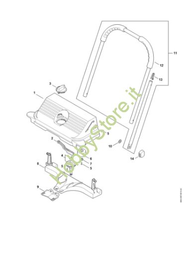 Picture of Corpo, Manico tubolare KG 550