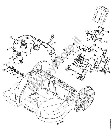 Elettromotore Spazzatrici a batteria (KGA) KGA 770 della marca STIHL