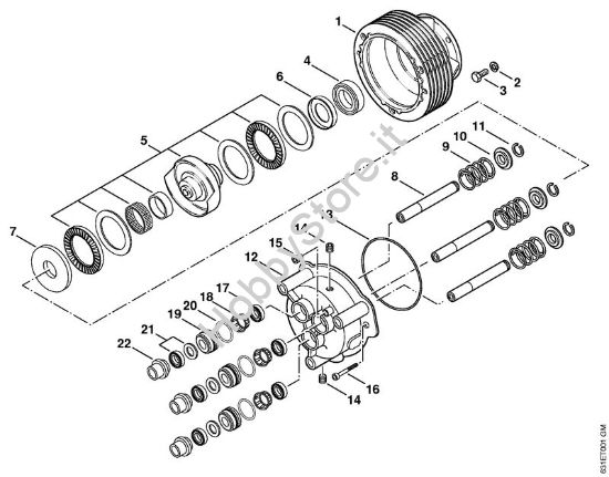 Pompa Idropulitrice a benzina (RB) RB 301 della marca STIHL
