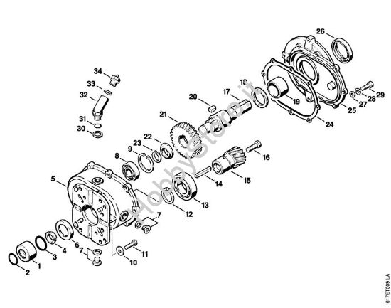 Riduttore RB 400 K Idropulitrice elettrica (RE) RB 400 K della marca STIHL