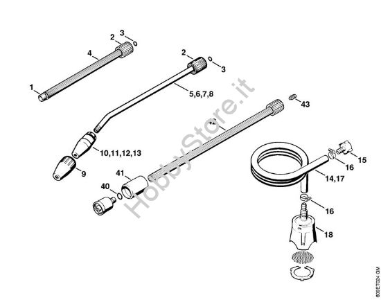Attrezzi, accessorio a richiesta Idropulitrice elettrica (RE) RE 106 K della marca STIHL