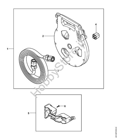 Accessori RE 105.0 X - 145.0 Idropulitrice elettrica (RE) RE 110 della marca STIHL