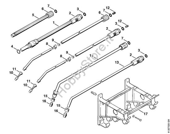 Attrezzi, accessorio a richiesta Idropulitrice elettrica (RE) RE 110 K della marca STIHL