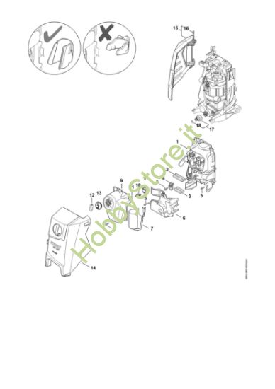 Picture of Condotto aria, Cappottatura, Scatola interruttore RE 120