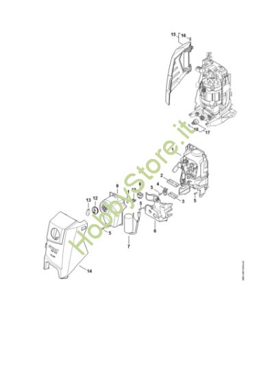 Picture of Condotto aria, Cappottatura, Scatola interruttore RE 120 PLUS
