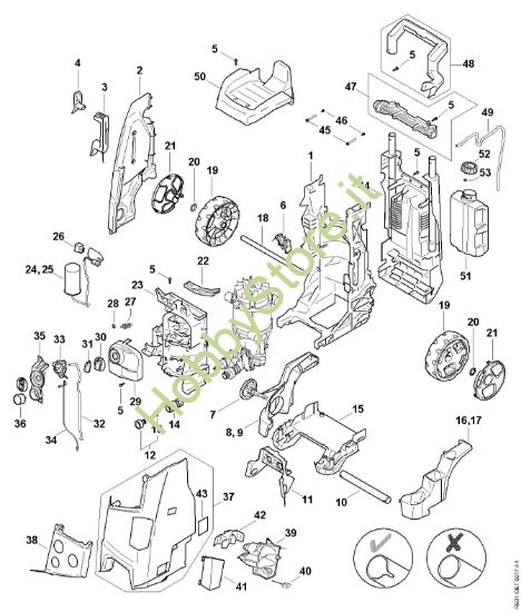 Picture of Carrello, Condotto aria, Cappottatura, Scatola interruttore RE 150 RE 150