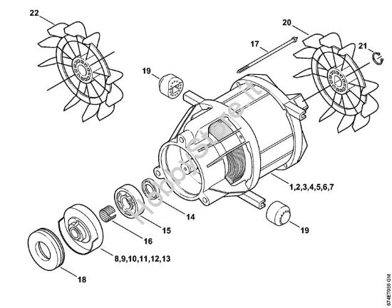 Elettromotore Idropulitrice elettrica (RE) RE 162 della marca STIHL