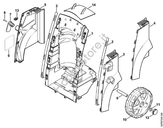 Carrello Idropulitrice elettrica (RE) RE 163 della marca STIHL