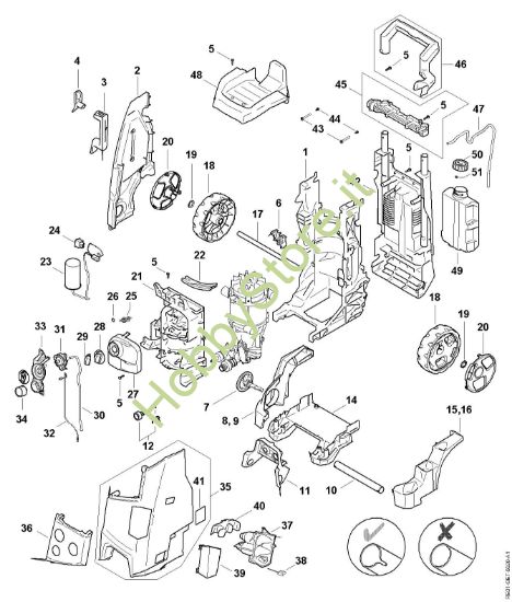 Picture of Carrello, Condotto aria, Cappottatura, Scatola interruttore RE 170 RE 170