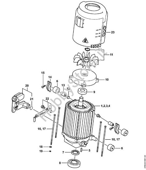 Elettromotore Idropulitrice elettrica (RE) RE 232 della marca STIHL