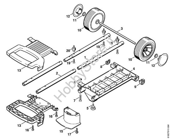 Carrello Idropulitrice elettrica (RE) RE 260 K della marca STIHL