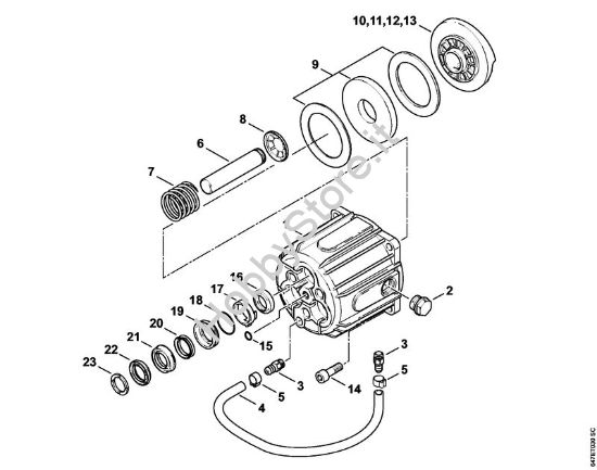 Pompa Idropulitrice elettrica (RE) RE 271 della marca STIHL