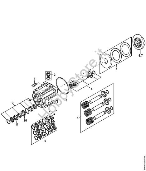 Pompa RE 272 PLUS, RE 282 PLUS Idropulitrice elettrica (RE) RE 272 PLUS della marca STIHL