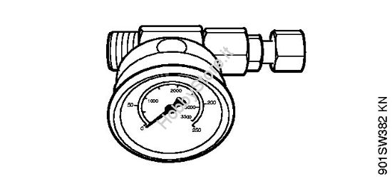 Manometro Idropulitrice elettrica (RE) RE 281 della marca STIHL