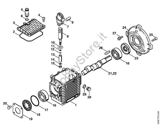Pompa Idropulitrice elettrica (RE) RE 360 K PLUS della marca STIHL