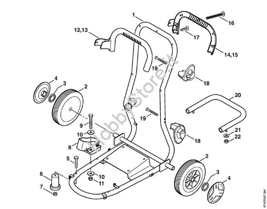 Carrello Idropulitrice elettrica (RE) RE 361 PLUS della marca STIHL