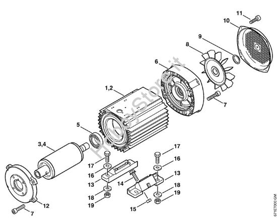 Elettromotore Idropulitrice elettrica (RE) RE 361 PLUS della marca STIHL