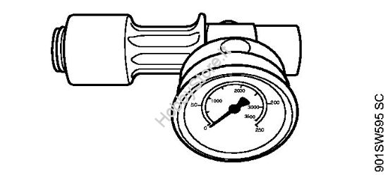 Manometro per prove M27x1,5 Idropulitrice elettrica (RE) RE 361 PLUS della marca STIHL