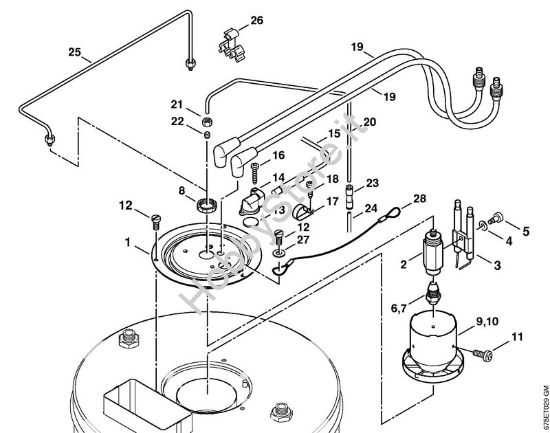 Dispositivo di miscelazione Idropulitrice elettrica (RE) RE 521 della marca STIHL