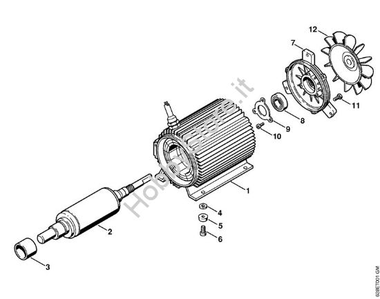 Elettromotore Idropulitrice elettrica (RE) RE 530 W della marca STIHL