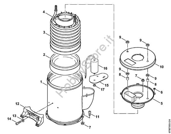 Scambiatore di calore Idropulitrice elettrica (RE) RE 551 PLUS della marca STIHL