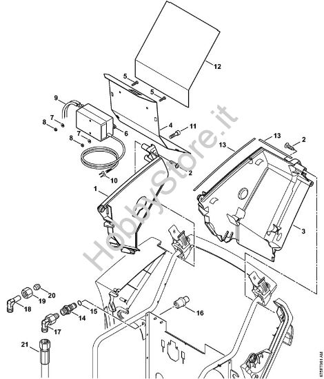 Mantello Idropulitrice elettrica (RE) RE 581 della marca STIHL