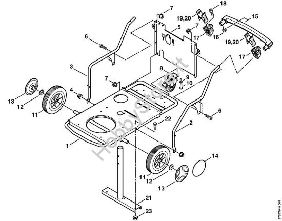 Carrello Idropulitrice elettrica (RE) RE 581 PLUS della marca STIHL