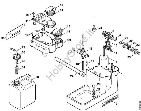 Cassetta acqua Idropulitrice elettrica (RE) RE 581 PLUS della marca STIHL
