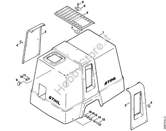 Cappottatura Idropulitrice elettrica (RE) RE 600 W della marca STIHL