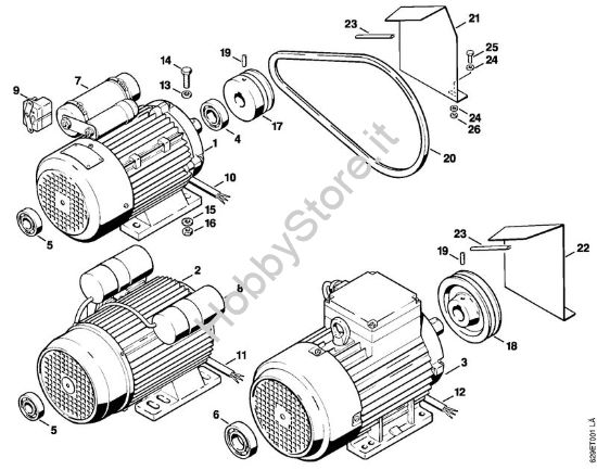 Elettromotore Idropulitrice elettrica (RE) RE 600 W della marca STIHL