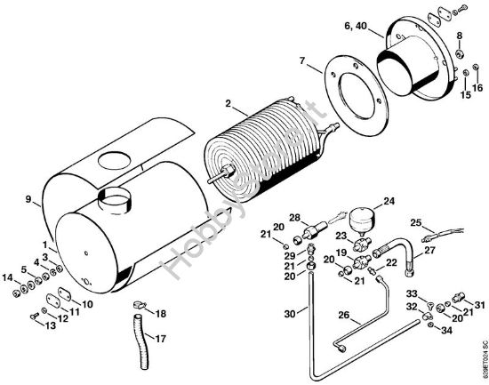 Scambiatore di calore Idropulitrice elettrica (RE) RE 600 W della marca STIHL