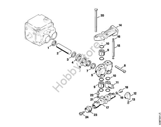 Pompa Idropulitrice elettrica (RE) RE 630 W della marca STIHL