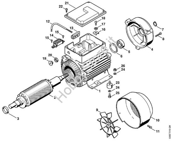 Elettromotore Idropulitrice elettrica (RE) RE 640 W della marca STIHL