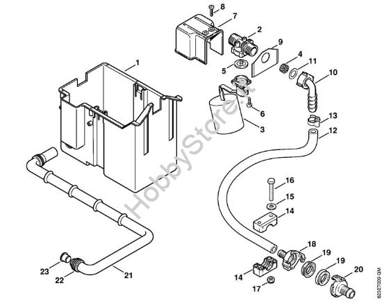 Cassetta acqua Idropulitrice elettrica (RE) RE 660 W della marca STIHL